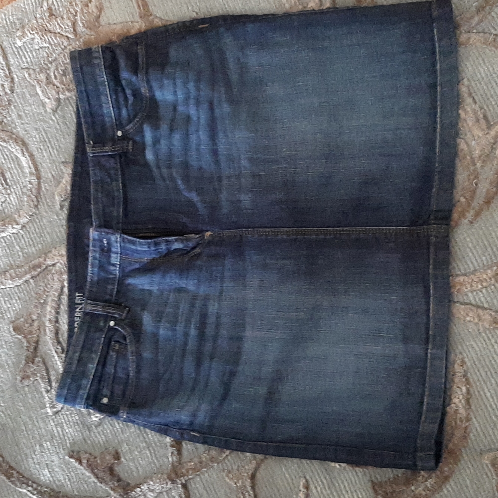 Ann Taylor denim skirt